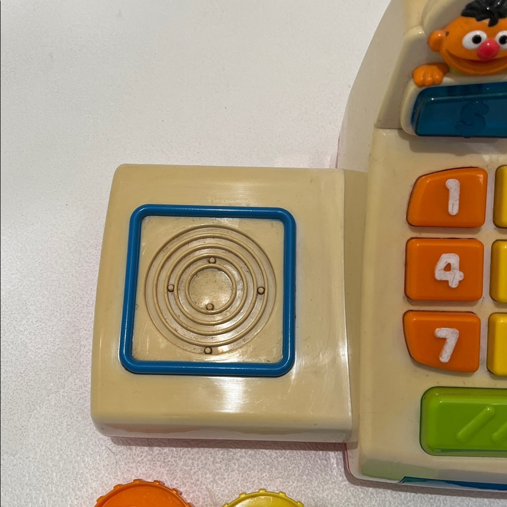 Vintage Sesame Street Cash Register Money Elmo Bert Ernie Cookie Monster - Picture 13 of 15